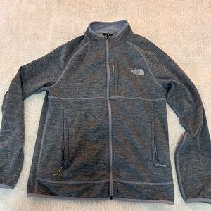 The North Face Men’s Heather Charcoal Full-Zip Performance Jacket
